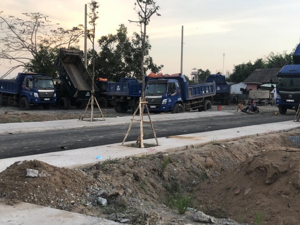 Dự án đang thi công hạ tầng