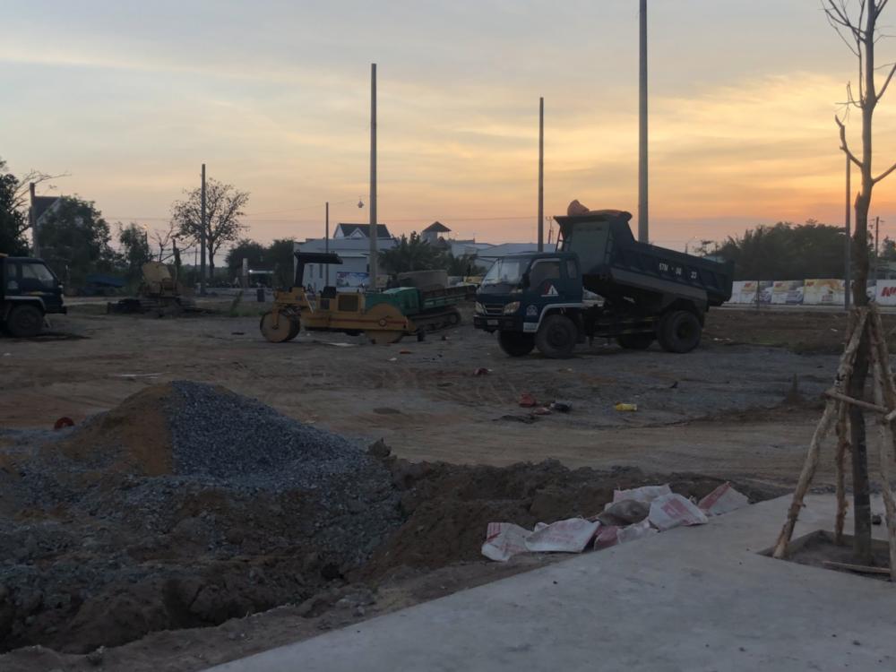 Dự án đang thi công hạ tầng