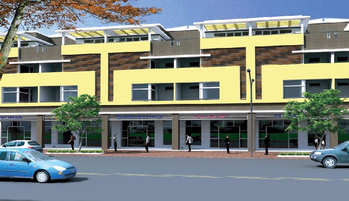 Nhà phố Phú Lộc An