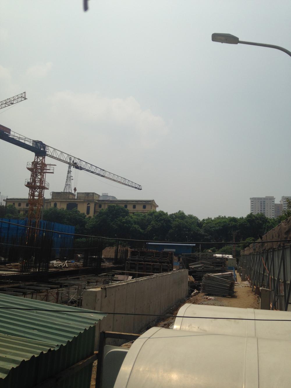 Dự án đang thi công hầm