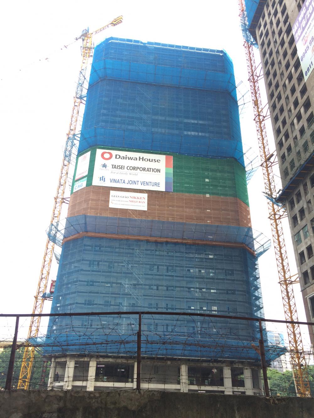 Dự án đã cất nóc