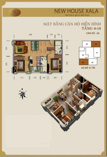 Thiết kế căn hộ A3