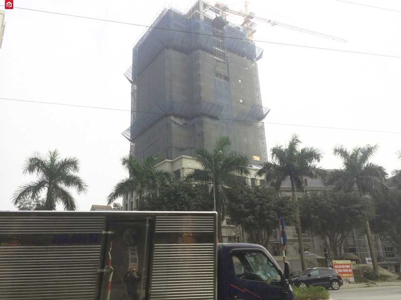 Dự án đang thi công phần thô