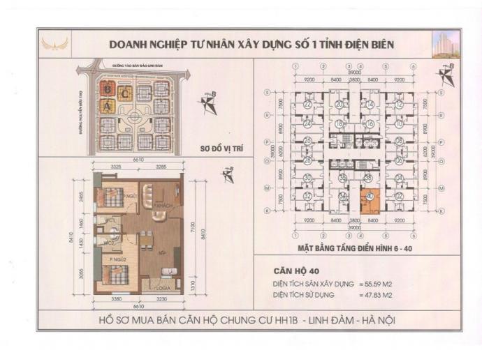 Thiết kế căn hộ 40