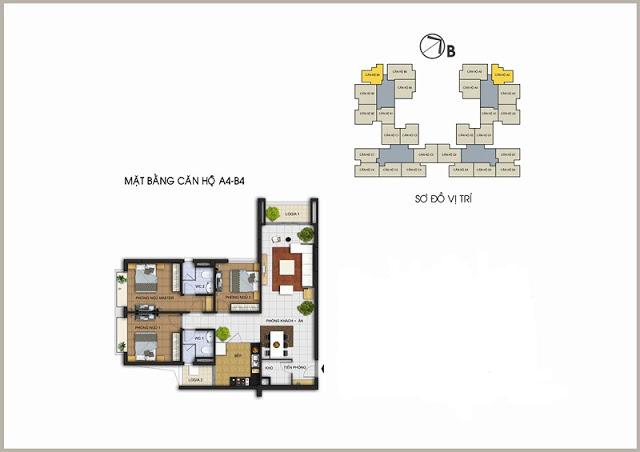 Thiết kế căn hộ A4-B4