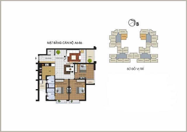 Thiết kế căn hộ A6-B6