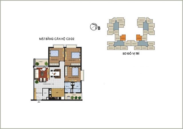 Thiết kế căn hộ C2-D2