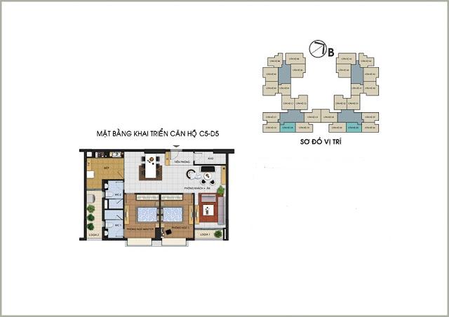 Thiết kế căn hộ C5-D5