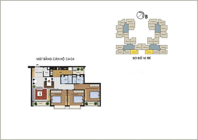 Thiết kế căn hộ C4-D4