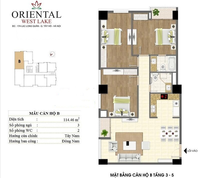 Thiết kế căn hộ B