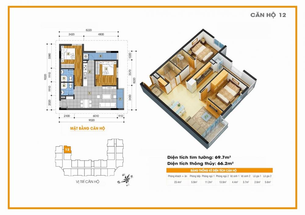 Thiết kế căn hộ 12