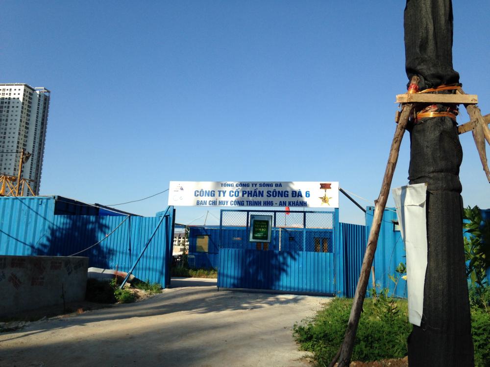 Một số tòa đang xây thô, một số tòa đang hoàn thiện