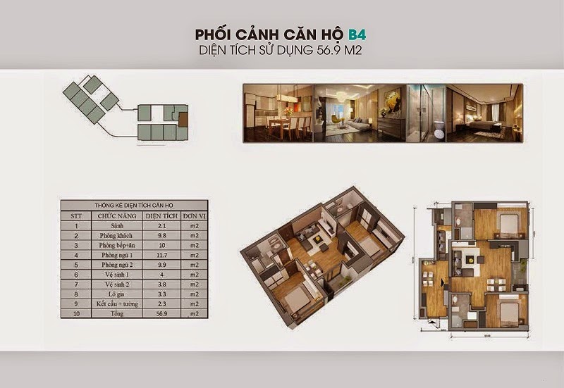 Thiết kế căn hộ B4