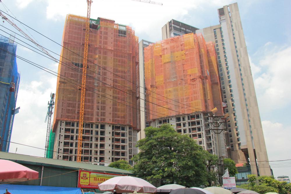 Dự án đã xây xong thô