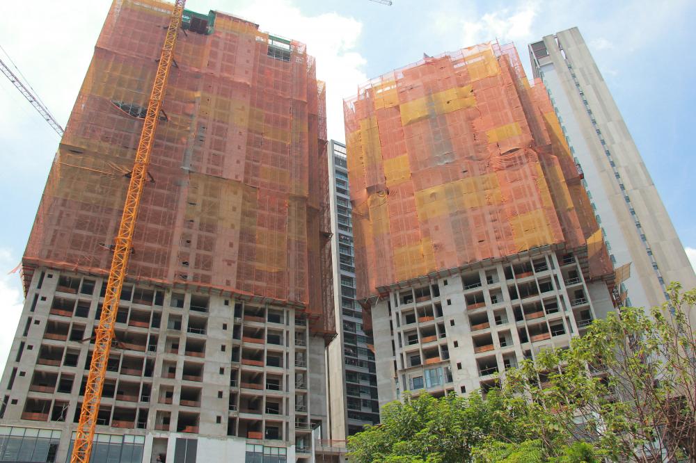 Dự án đã xây xong thô