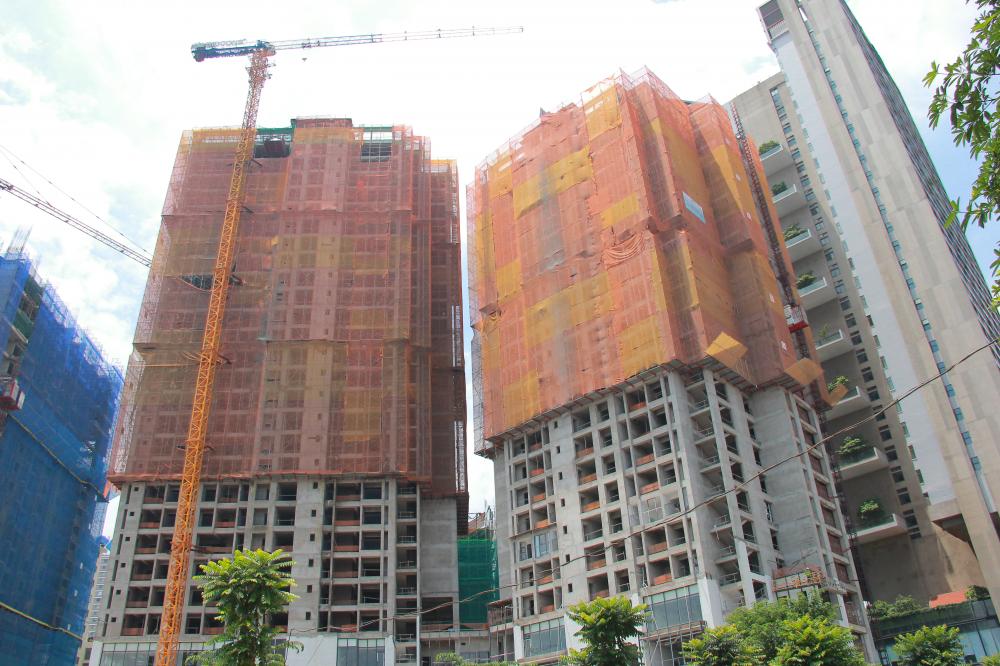 Dự án đã xây xong thô