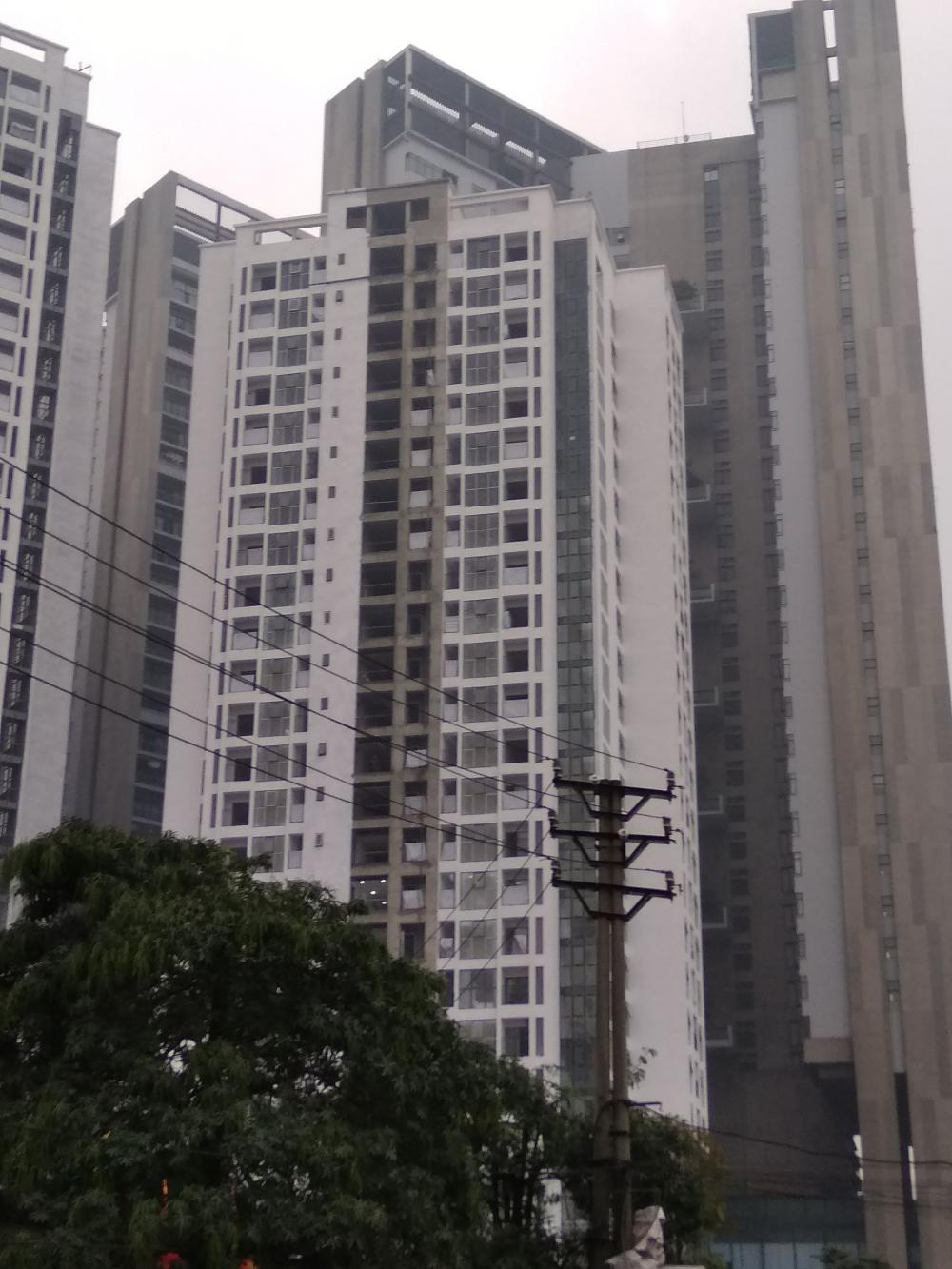 Dự án đang hoàn thiện nốt phần sơn