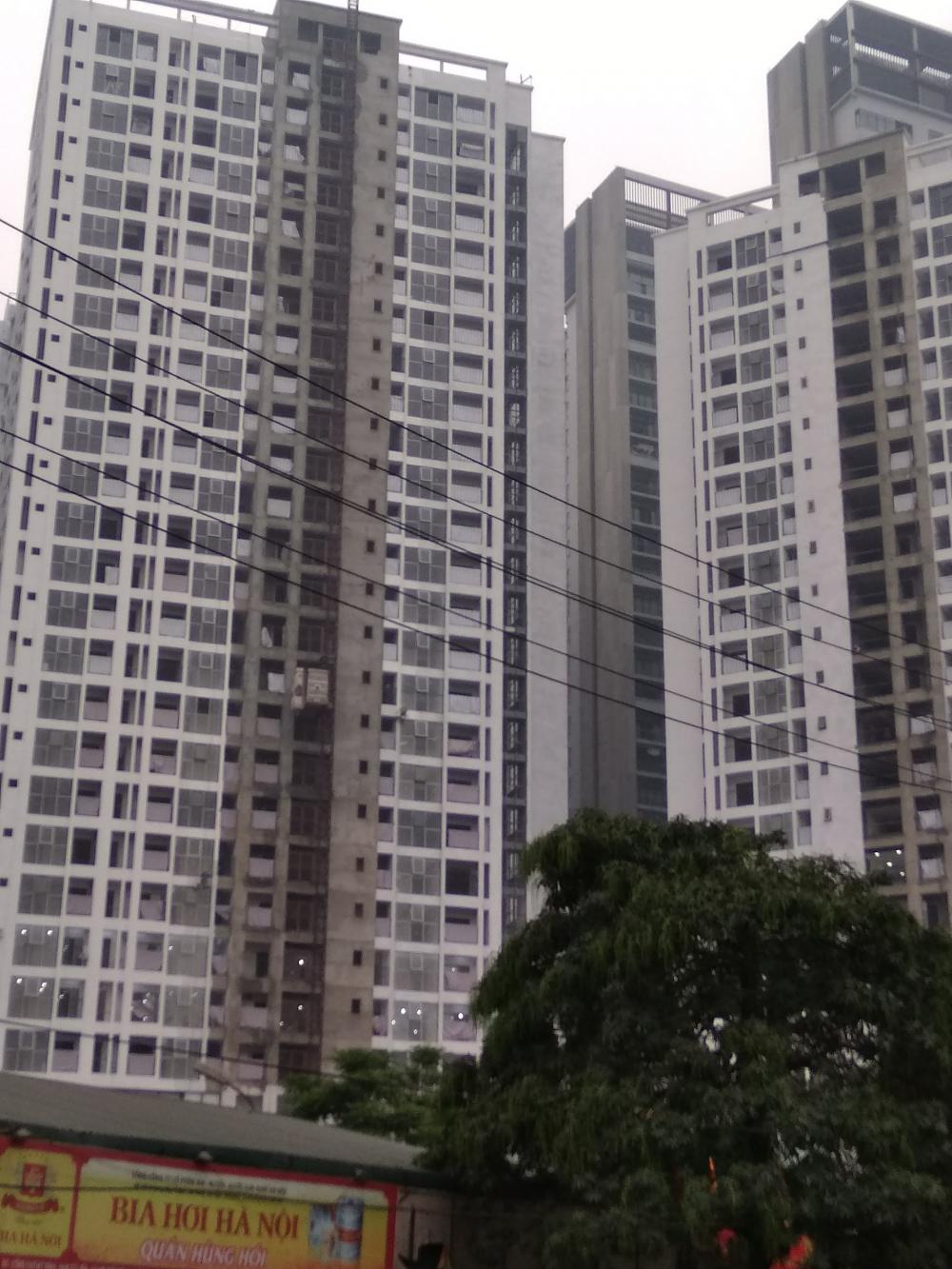 Dự án đang hoàn thiện nốt phần sơn