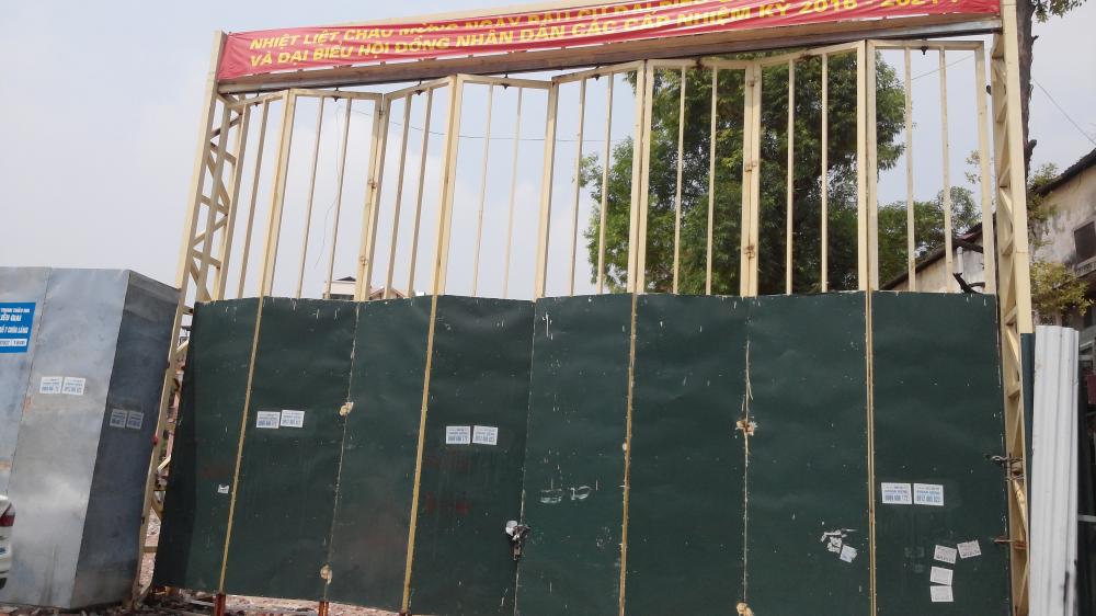 Dự án đã giải phóng xong mặt bằng