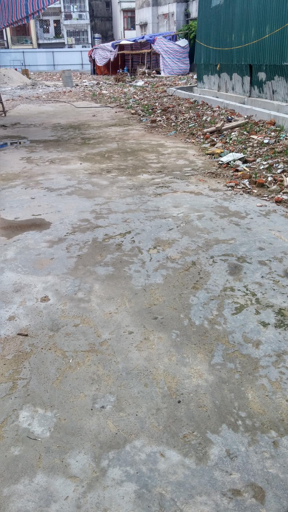 Dự án sắp thi công mặt bằng