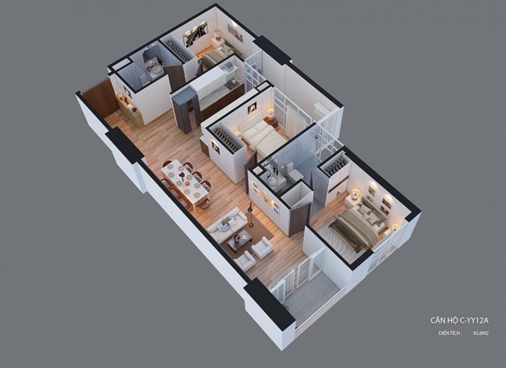 Thiết kế căn hộ 13