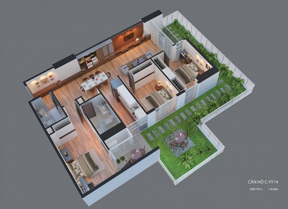 Thiết kế căn hộ 14