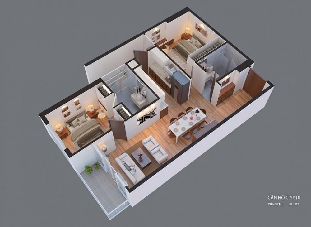 Thiết kế căn hộ 10