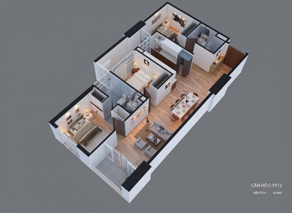 Thiết kế căn hộ 12