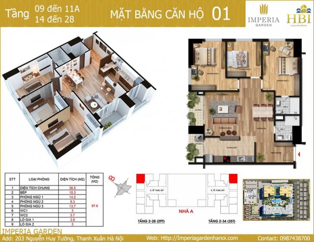 Thiết kế căn hộ 01