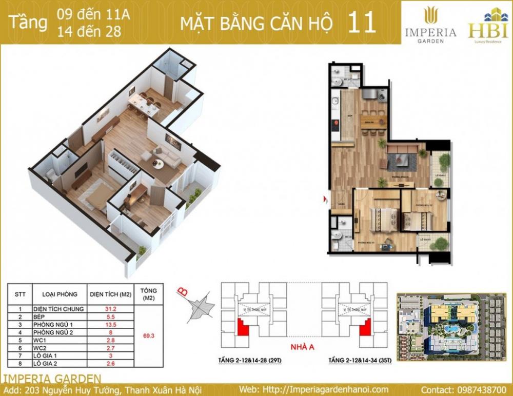 Thiết kế căn hộ 11