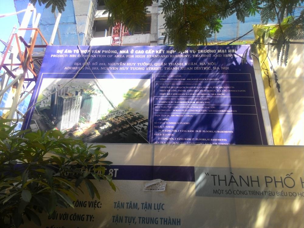 4 tòa A, B, C, D đang thi công mặt sàn tầng 15 tới 18