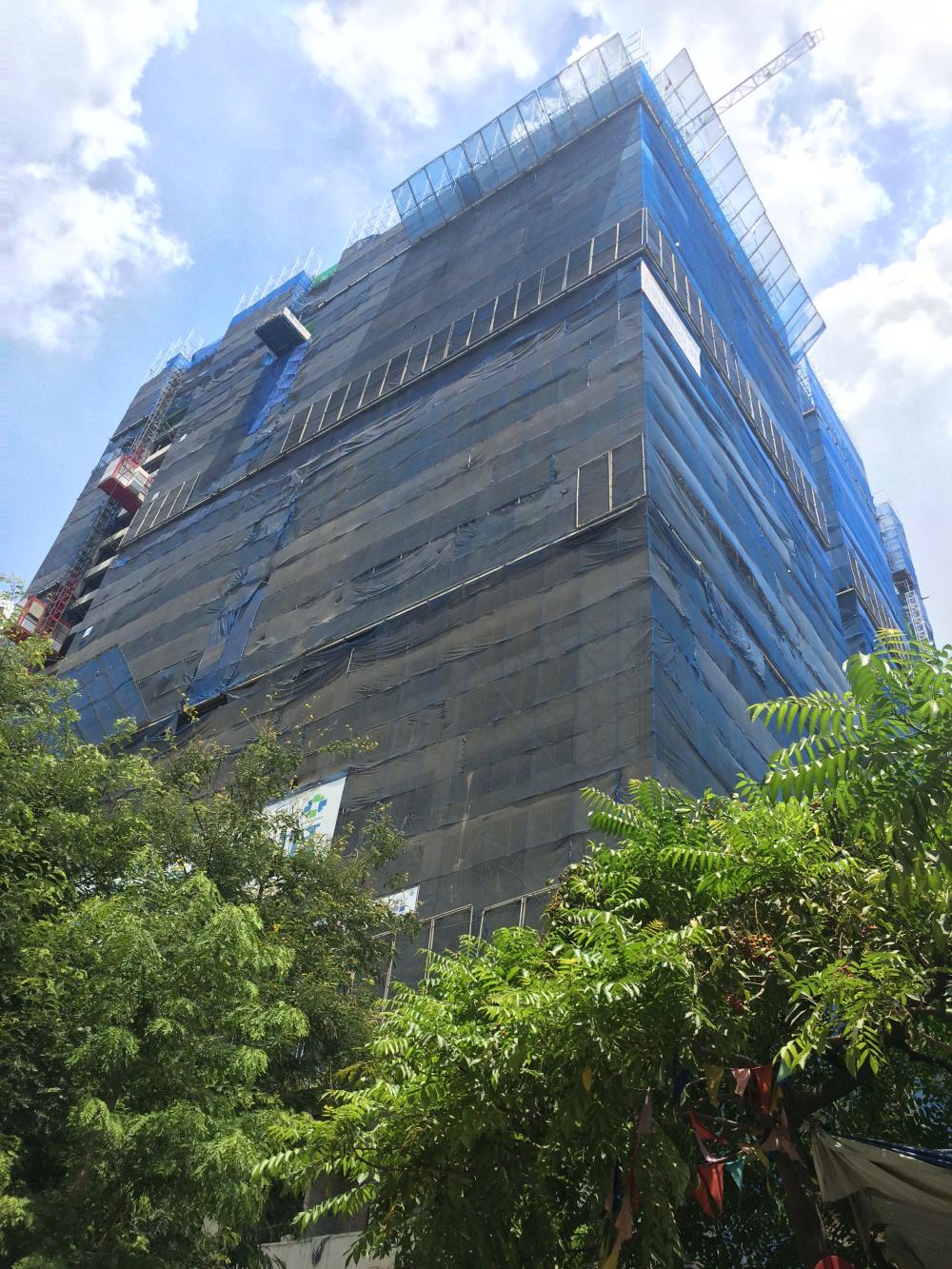 Dự án đang thi công tầng 22