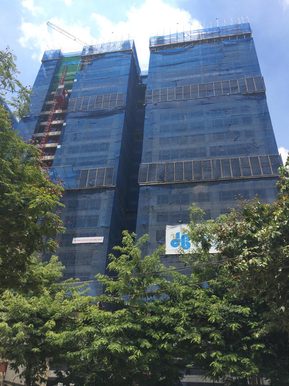 Dự án đang thi công tầng 22