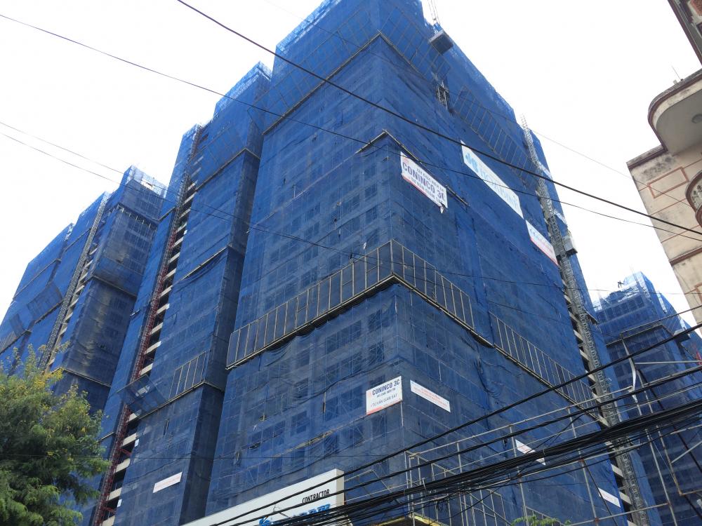 Dự án đang thi công tới mặt sàn tầng 28