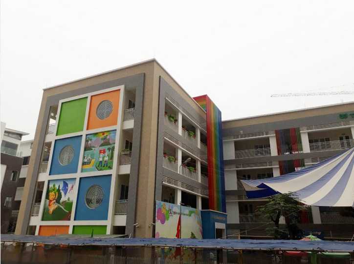 Dự án đã cất nóc, đang hoàn thiện mặt ngoài