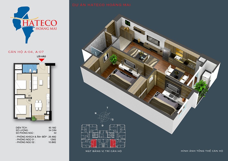 Thiết kế căn hộ A-04