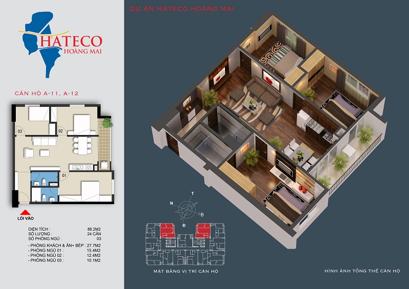 Thiết kế căn hộ A-11