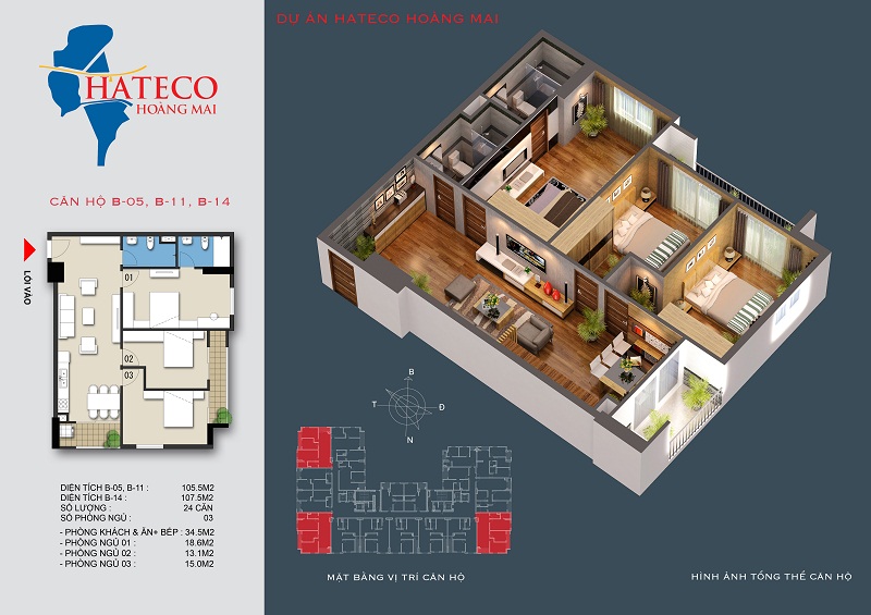 Thiết kế căn hộ B-05