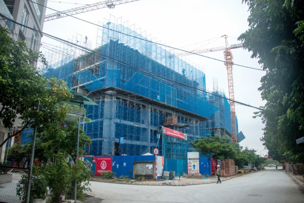 Dự án đang xây thô tới tầng thứ 7