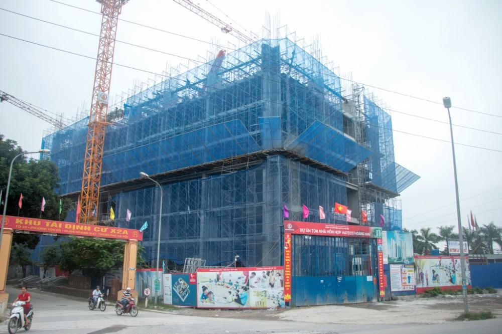 Dự án đang xây thô tới tầng thứ 7