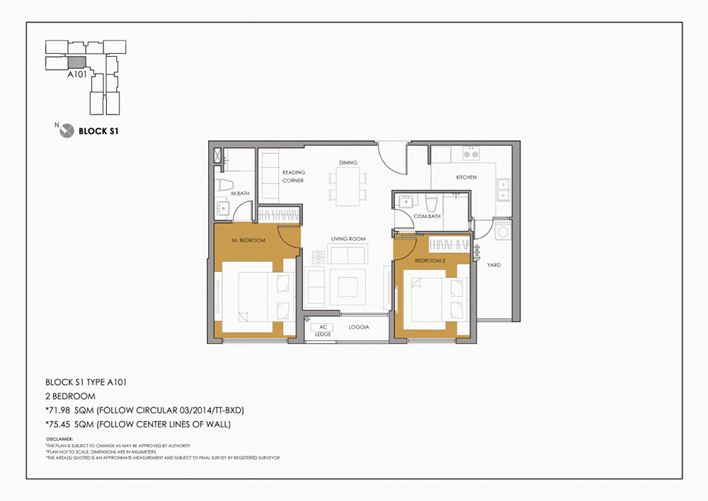 Thiết kế căn hộ A101