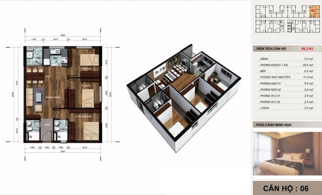 Thiết kế căn hộ 06
