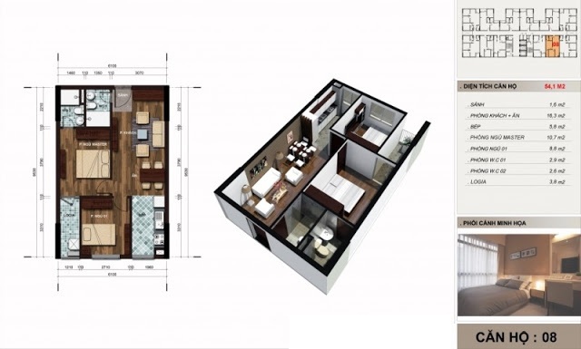 Thiết kế căn hộ 08