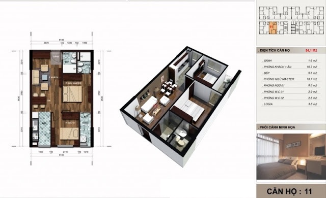 Thiết kế căn hộ 11