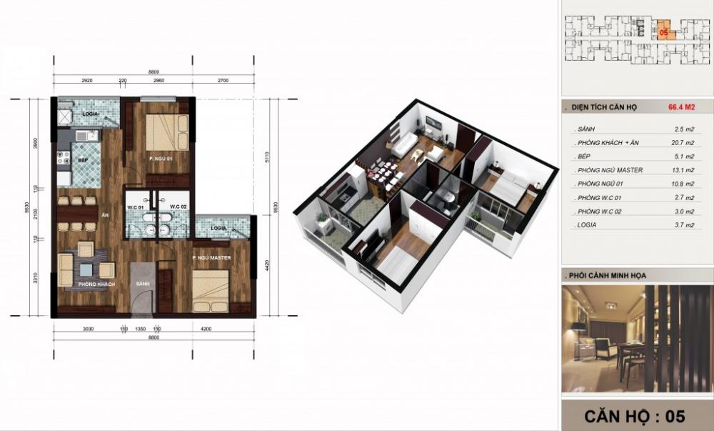 Thiết kế căn hộ 05