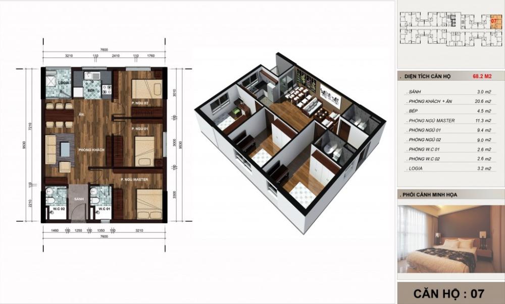 Thiết kế căn hộ 07