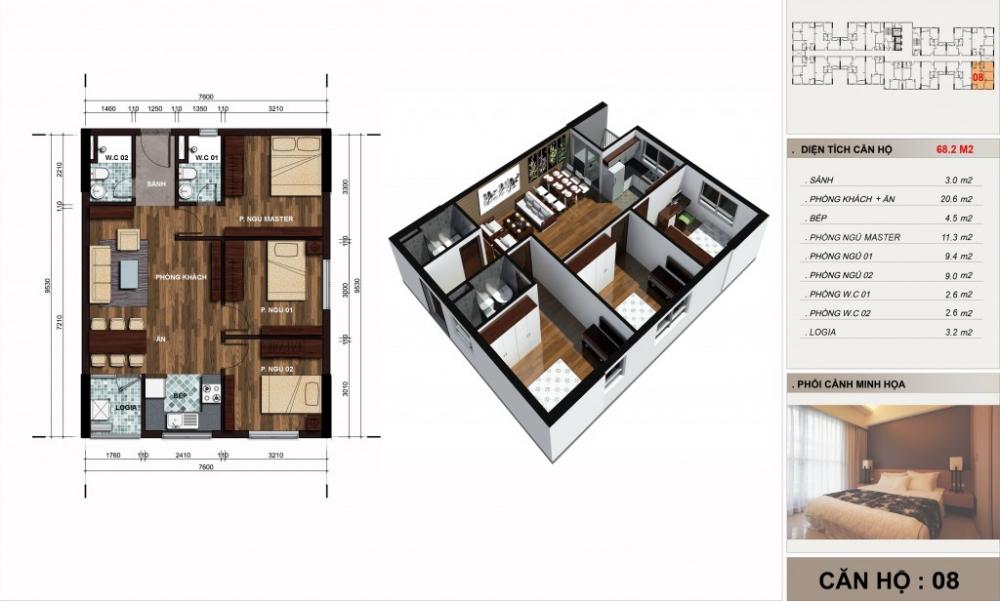 Thiết kế căn hộ 08