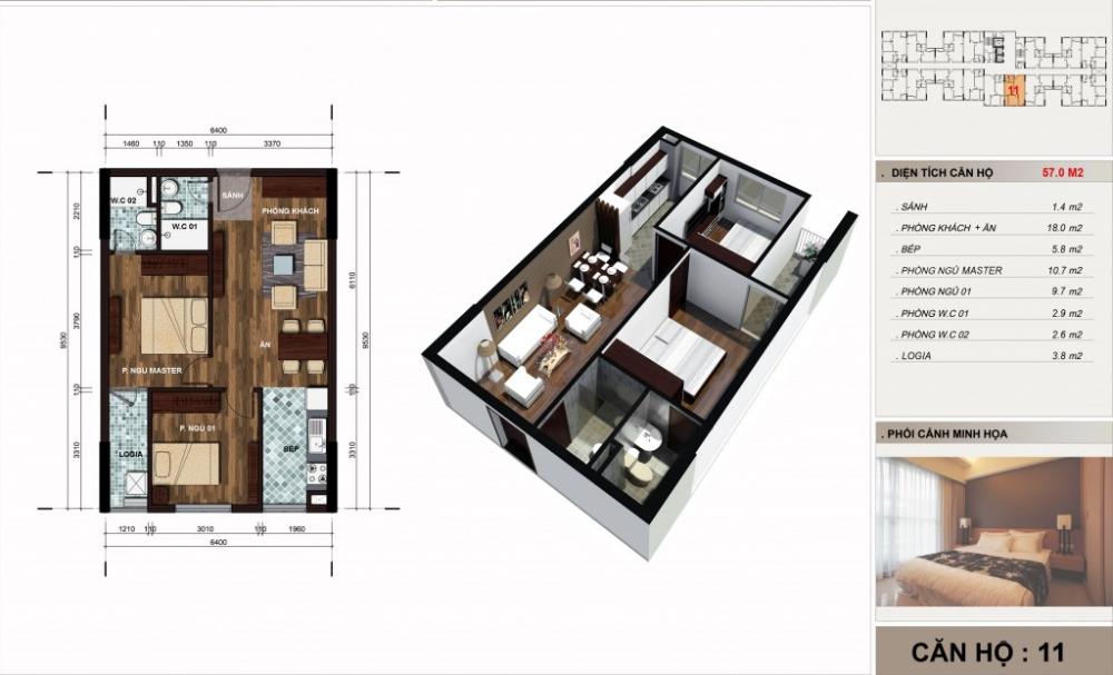 Thiết kế căn hộ 11