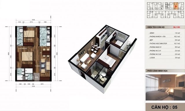 Thiết kế căn hộ 05