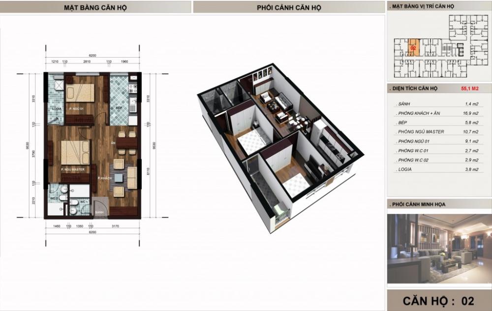 Thiết kế căn hộ 02